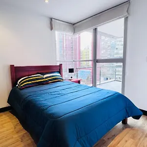 Departamento De Lujo Con Terraza Piso Alto Y Vista 3 Diagonal Al Sheraton Apartamento Quito